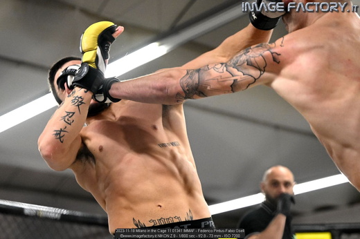 2023-11-18 Milano in the Cage 11 01341 IMMAF - Federico Pintus-Fabio Gsell